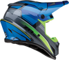Z1R Rise Helmet MC Blue/Hi-Viz 4XL with Removable Liner and Advanced Ventilation