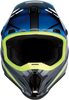 Z1R Rise Helmet MC Blue/Hi-Viz 4XL with Removable Liner and Advanced Ventilation