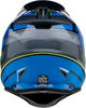 Z1R Rise Helmet MC Blue/Hi-Viz 4XL with Removable Liner and Advanced Ventilation
