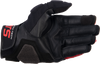 Alpinestars Halo Gloves Black/White/Bright Red, Small * Part Number 3504822-1304-S