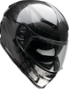 Z1R Jackal Helmet Patriot Stealth Large - Aerodynamic Polycarbonate Shell with Drop-Down Sun Visor