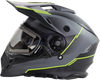 Z1R Range Snow Helmet Bladestorm Electric Dual Pane Gray/Black/Hi-Viz Yellow Large 0101-14068