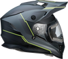Z1R Range Snow Helmet Bladestorm Electric Dual Pane Gray/Black/Hi-Viz Yellow Large 0101-14068