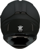 Z1R Jackal Helmet in Flat Black with Smoke Shield * Large (Part Number: 0101-13995)
