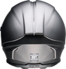 Z1R Jackal Helmet Satin Titanium 3XL - Aerodynamic Polycarbonate Shell with Drop-Down Sun Visor