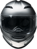 Z1R Jackal Helmet Satin Titanium 3XL - Aerodynamic Polycarbonate Shell with Drop-Down Sun Visor