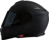 Z1R Solaris 2.0 Modular Helmet with Smoke Shield - Flat Black, Small (Part #0101-17471)