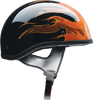 Z1R CC Beanie Helmet - Hellfire Orange, XS - Injection-Molded Polycarbonate Shell and D-Ring Closure System