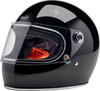 BILTWELL Gringo S Helmet - Gloss Black - Medium (Part Number 1003-101-503)