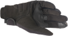 Alpinestars Copper Gloves XL - Black and White Motorcycle Gloves with Durable Synthetic Suede Palm