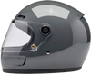 BILTWELL Gringo SV Helmet - Gloss Storm Gray - 2XL 1006-109-506