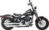 Vance & Hines 16842 3-Inch Twin Slash Slip-On Mufflers in Chrome