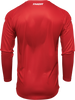 THOR Youth Sector Minimal Jersey - Red, Part Number 2912-2018, Medium