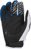Kinetic Center Gloves White/Navy Sm