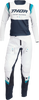 THOR Women's Pulse Rev Pants - Mint/White - 7/8 In-Motion Chassis Design with Durable Construction