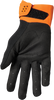 THOR Youth Spectrum Large Gloves 3332-1616 - Orange and Black for Kids' Comfort and Durability