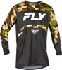 Youth Rayce Bicycle Jersey Black/Camo Ym
