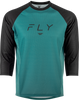 Ripa 3/4 Sleeve Jersey Evergreen/Black Xl