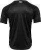 THOR Assist Shiver Short-Sleeve Jersey - Black/Gray - Large (Part #5120-0171)