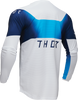 THOR LaunchMode Storm Jersey White Large 2910-8233 * High-Performance Riding Apparel