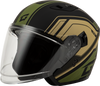 Of 87 Duke Helmet Matte Black/Green Md