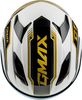 Md 01 Volta Helmet White/Gold/Black Metallic Md