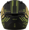 Of 87 Duke Helmet Matte Black/Green 2x