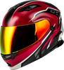 Md 01 Volta Helmet Red Metallic Xs