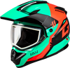 Gm 11 Ronin Helmet Black/Aqua/Coral Xl