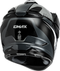 Gm 11 Decima Helmet Black/Grey/White Md