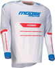 Moose Offroad Alpha One Jersey - Red/White/Blue, Large (Part #2910-8327)