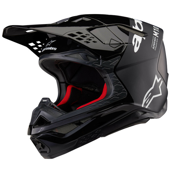 Alpinestars Supertech S-M10 Flood Helmet Black/Dark Grey M&G Md 8301023-1310-M