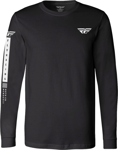 Fly Racing Fly Tribe Long Sleeve Tee Black Md 352-4161M