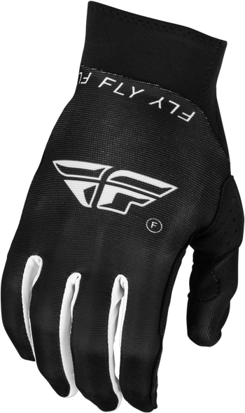 Fly Racing Youth Pro Lite Gloves Black/White Yl 377-040Yl