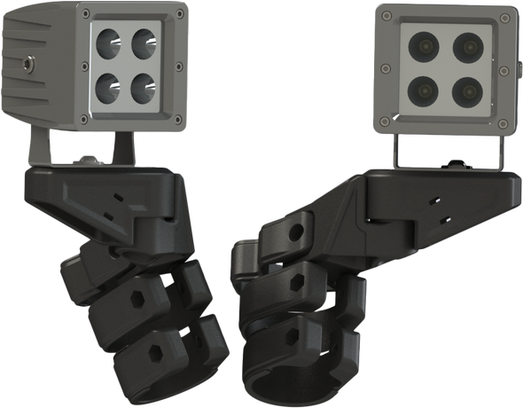 ATV TEK Elite Series Custom Pod Light Mount Pair Escube-2