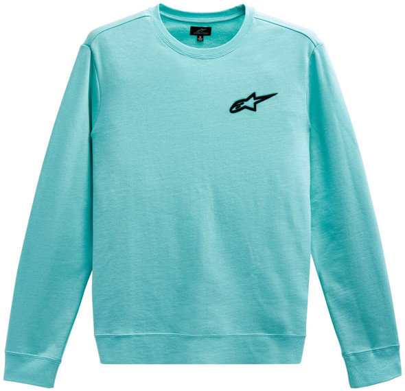 Alpinestars Ageless Chest Crew Fleece Light Aqua Xl 1232-51020-7206-Xl