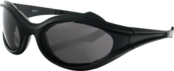 Bobster Foamerz Sunglasses Black W/Smoke Lens Es114