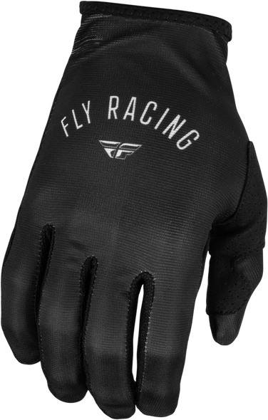 Fly Racing Women'S Lite Gloves Black/Light Grey 2X 377-6102X