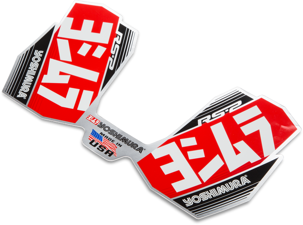 Yoshimura Muffler Logo Decal Rs-2 Off-Road V2 Rs2-Nb001