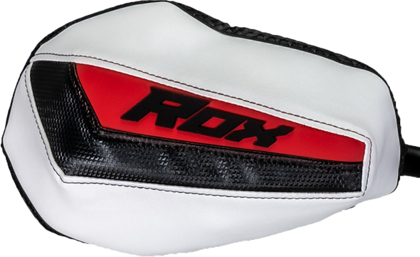 Rox Gen 3 Flex-Tec Handguards Wht/Blk/Red Ft3-Hg-Bwr