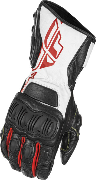 Fly Racing Fl-2 Gloves Black/White/Red Sm #5884 476-2081~2