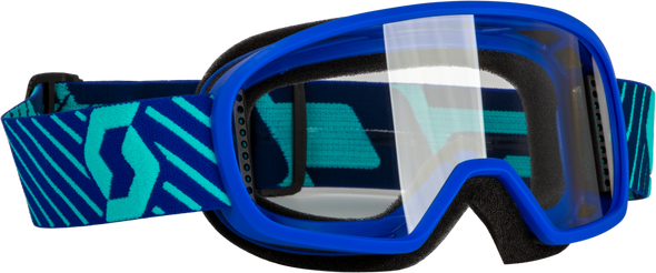 Scott Youth Buzz Mx Goggle Blue/Teal Blue W/Clear 272838-7210043