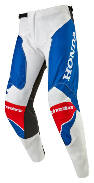 Alpinestars Honda Racer Iconic Pants Wht/Br Blue/Br Red 30 3728023-2027-30