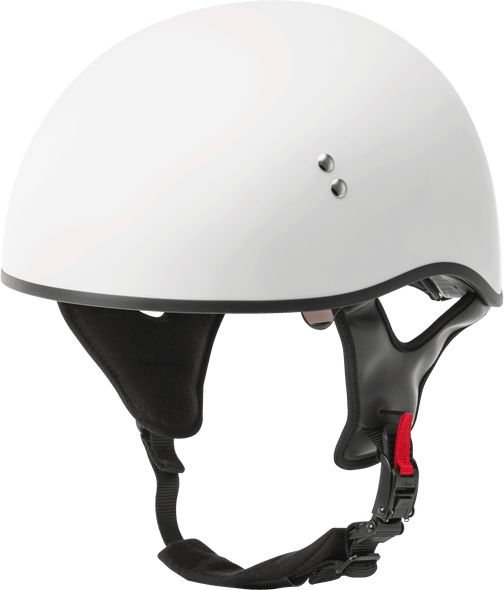 Gmax Hh-65 Half Helmet Naked Matte White Xs H1650203