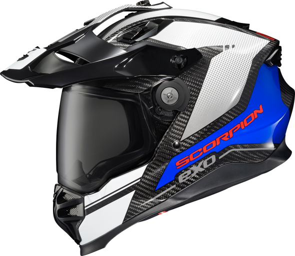 Scorpion Exo Xt9000 Carbon Full-Face Helmet Trailhead White Sm Xt9-1053