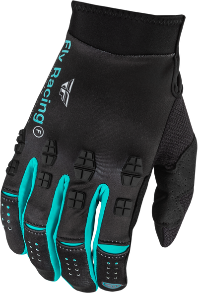 Fly Racing Evolution Dst Se Strobe Gloves Black/Electric Blue 3X 377-1143X