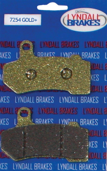 Lyndall Brakes Brake Pad Fr G+ 08-12Flt 7254 Gold+