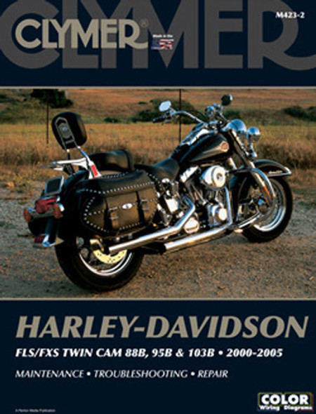 Clymer Repair Manual Harley Davidson Fls/Fxs Cm4232