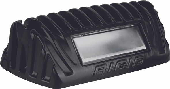 Rigid Dc Scene 1"X2" Light Black W/White Leds 86610