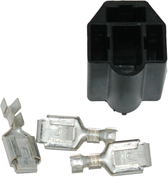 Namz Custom Cycle Replacement Headlamp Socket & Terminal Kit Female Nhsk-01